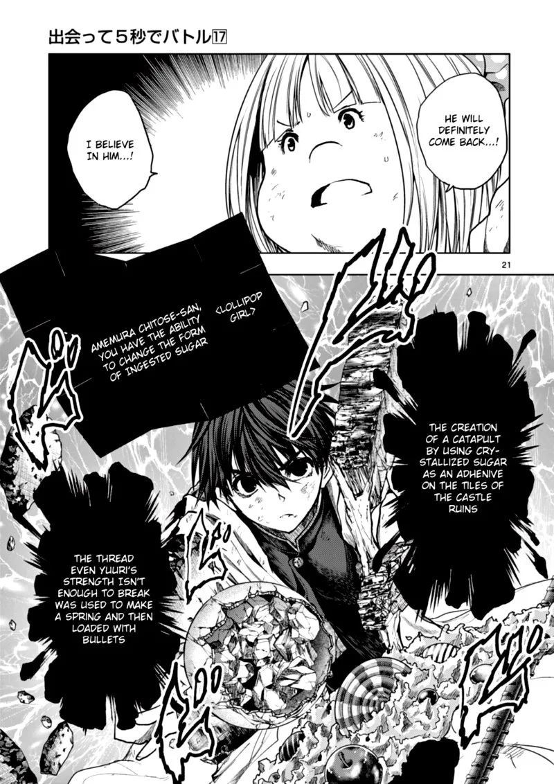 Deatte 5 Byou de Battle Chapter 148 page 21
