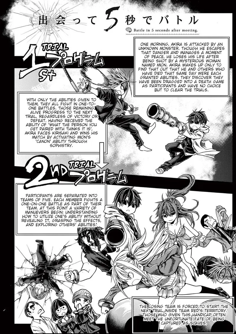 Deatte 5 Byou de Battle Chapter 220.5 page 1