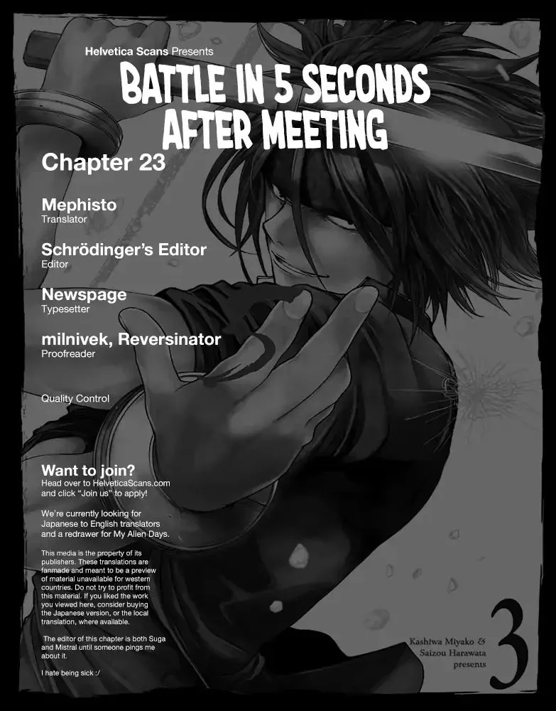 Deatte 5 Byou de Battle Chapter 23 page 1