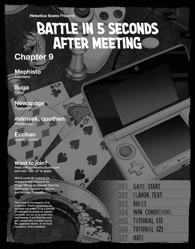 Deatte 5 Byou de Battle Chapter 9 page 1