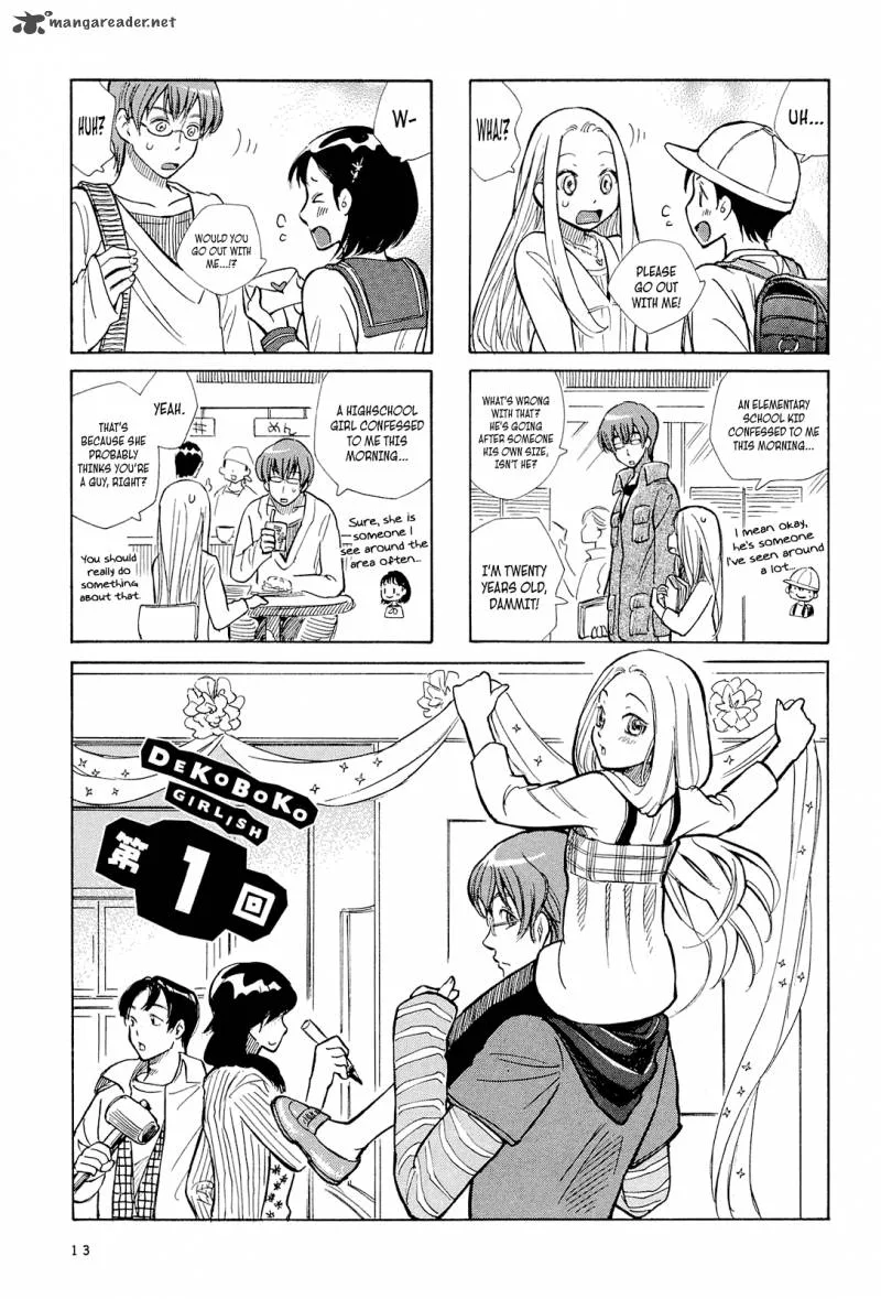 Dekoboko Girlish Chapter 1 page 14