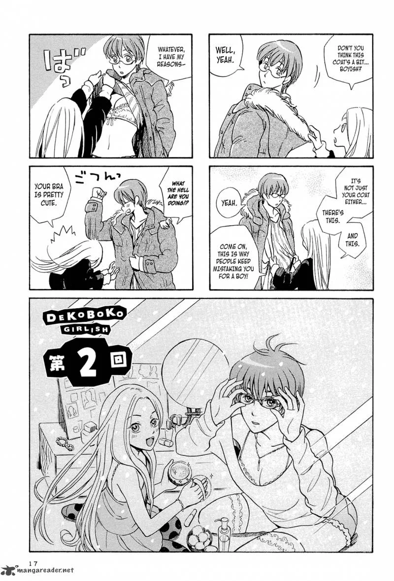 Dekoboko Girlish Chapter 2 page 1