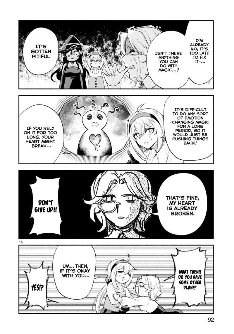 Dekoboko Majo no Oyako Jijou Chapter 32 page 14