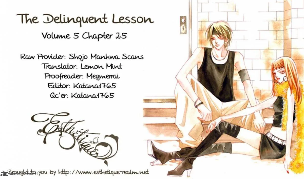 Delinquent Lesson Chapter 25 page 1