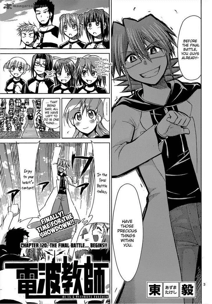 Denpa Kyoushi Chapter 120 page 3