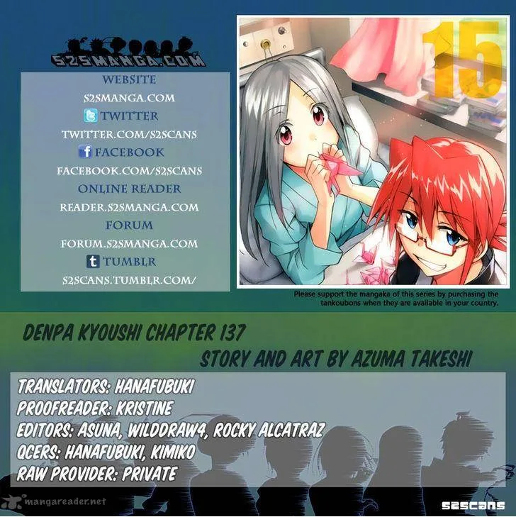 Denpa Kyoushi Chapter 137 page 1