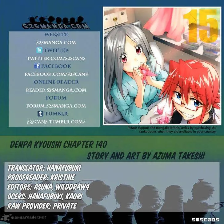 Denpa Kyoushi Chapter 140 page 1