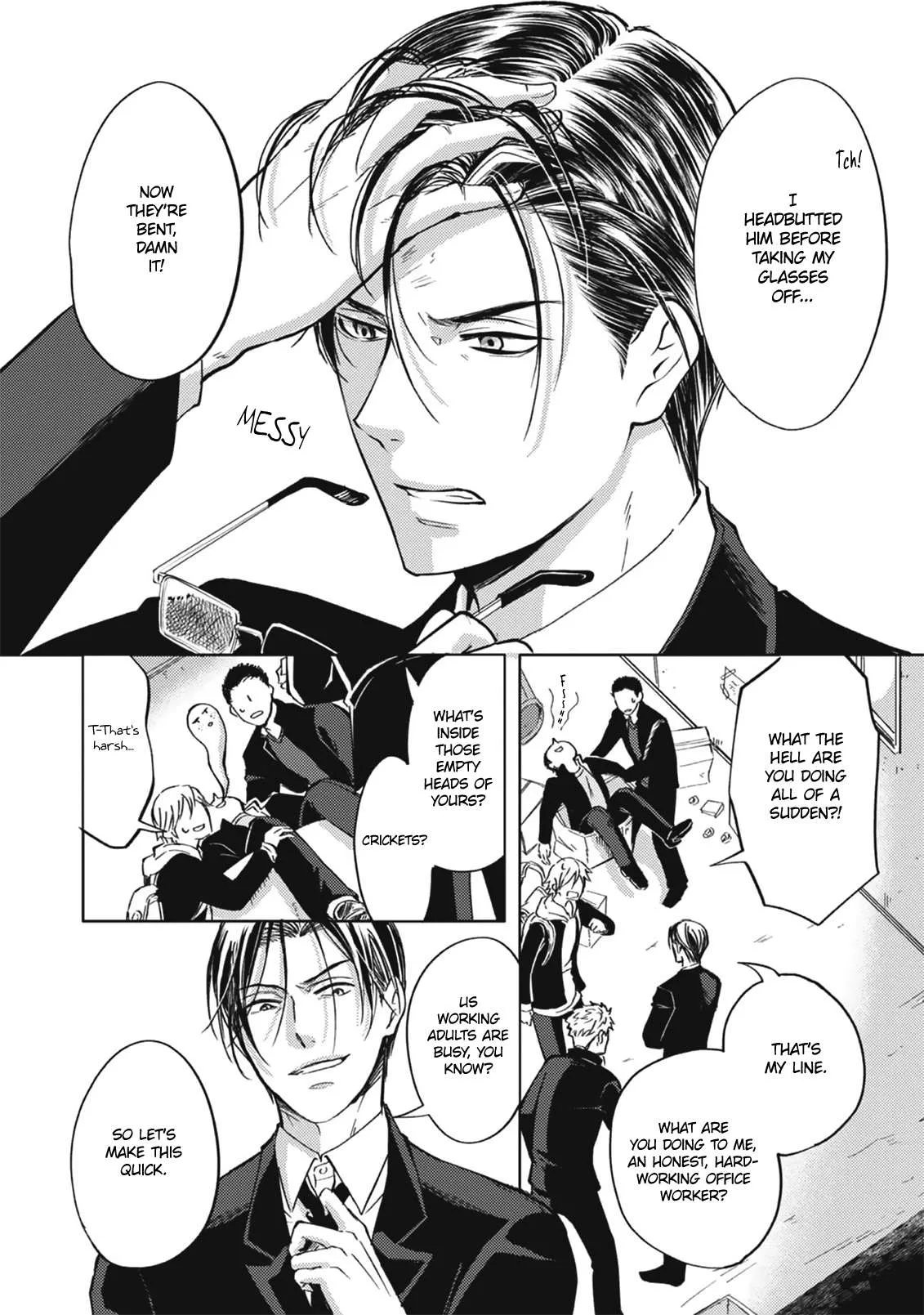 Densetsu no Yankee wa Elite Salaryman!? Chapter 1 page 12