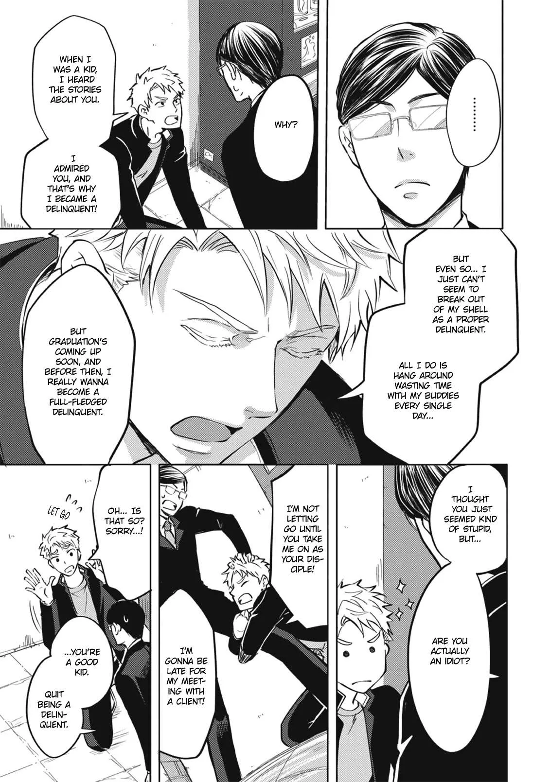 Densetsu no Yankee wa Elite Salaryman!? Chapter 1 page 17