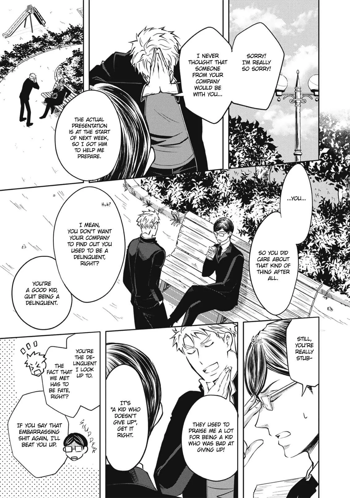 Densetsu no Yankee wa Elite Salaryman!? Chapter 1 page 21