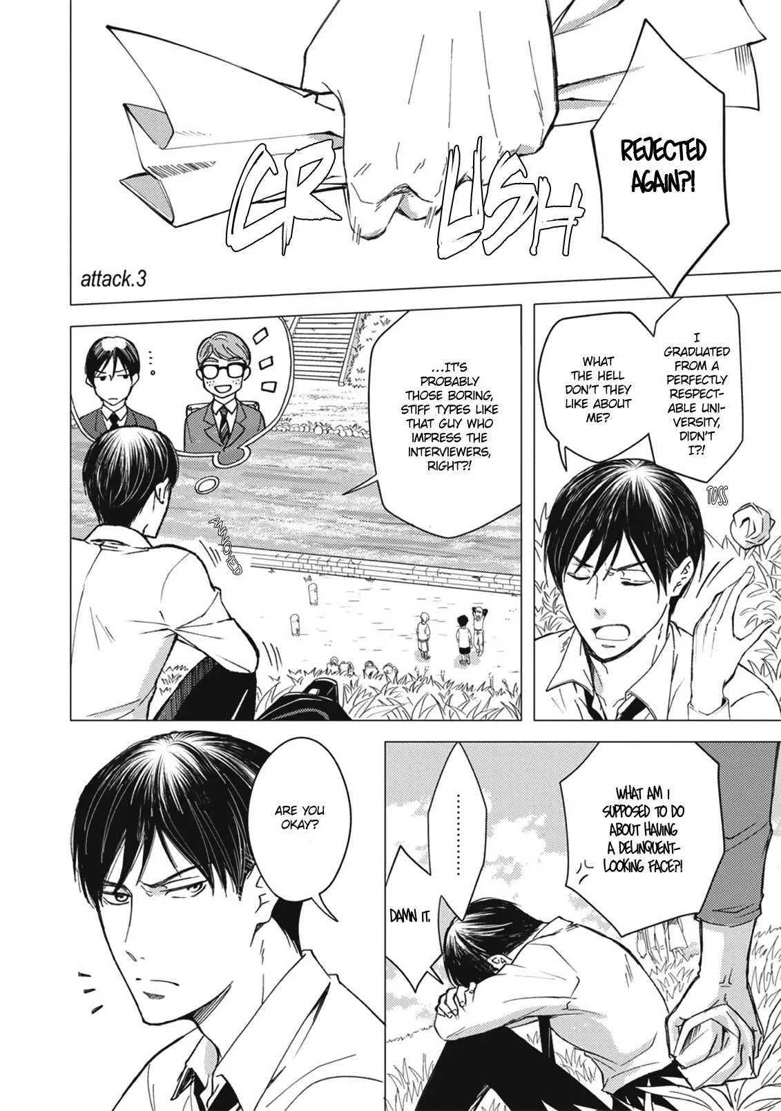 Densetsu no Yankee wa Elite Salaryman!? Chapter 3 page 2