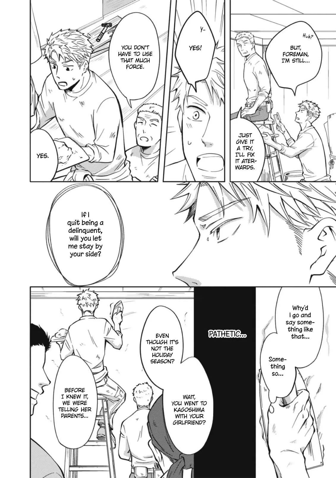 Densetsu no Yankee wa Elite Salaryman!? Chapter 4 page 3