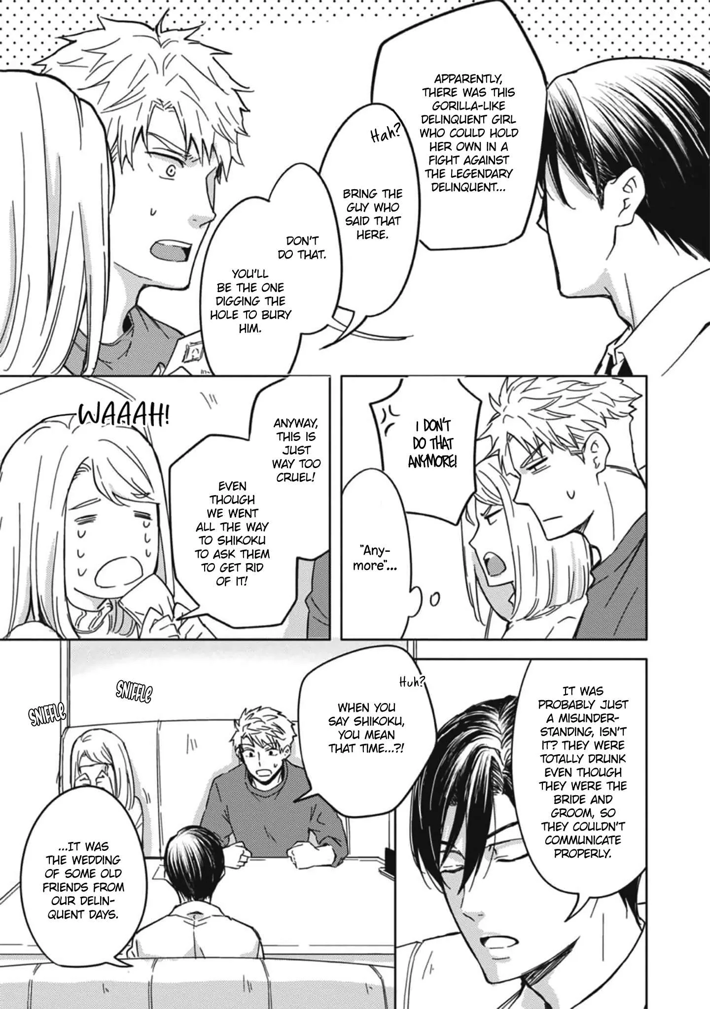 Densetsu no Yankee wa Elite Salaryman!? Chapter 5 page 4