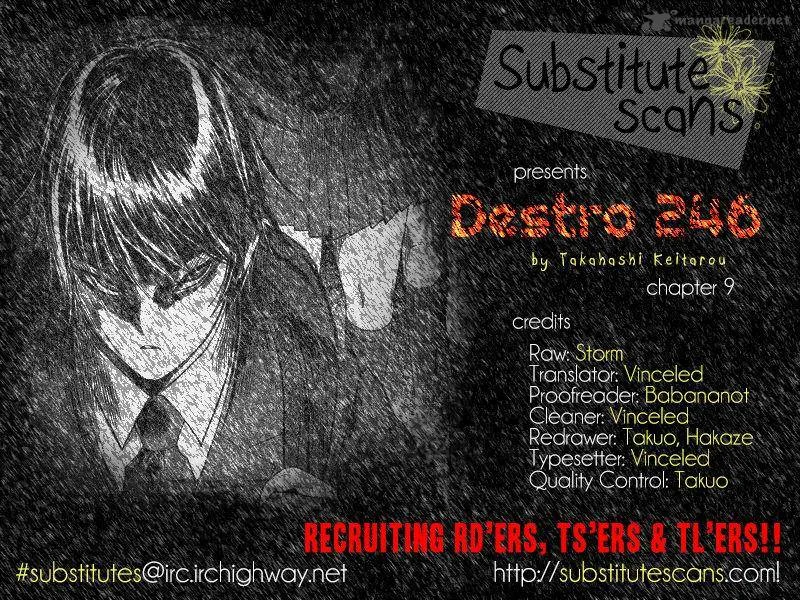 Destro 246 Chapter 9 page 1