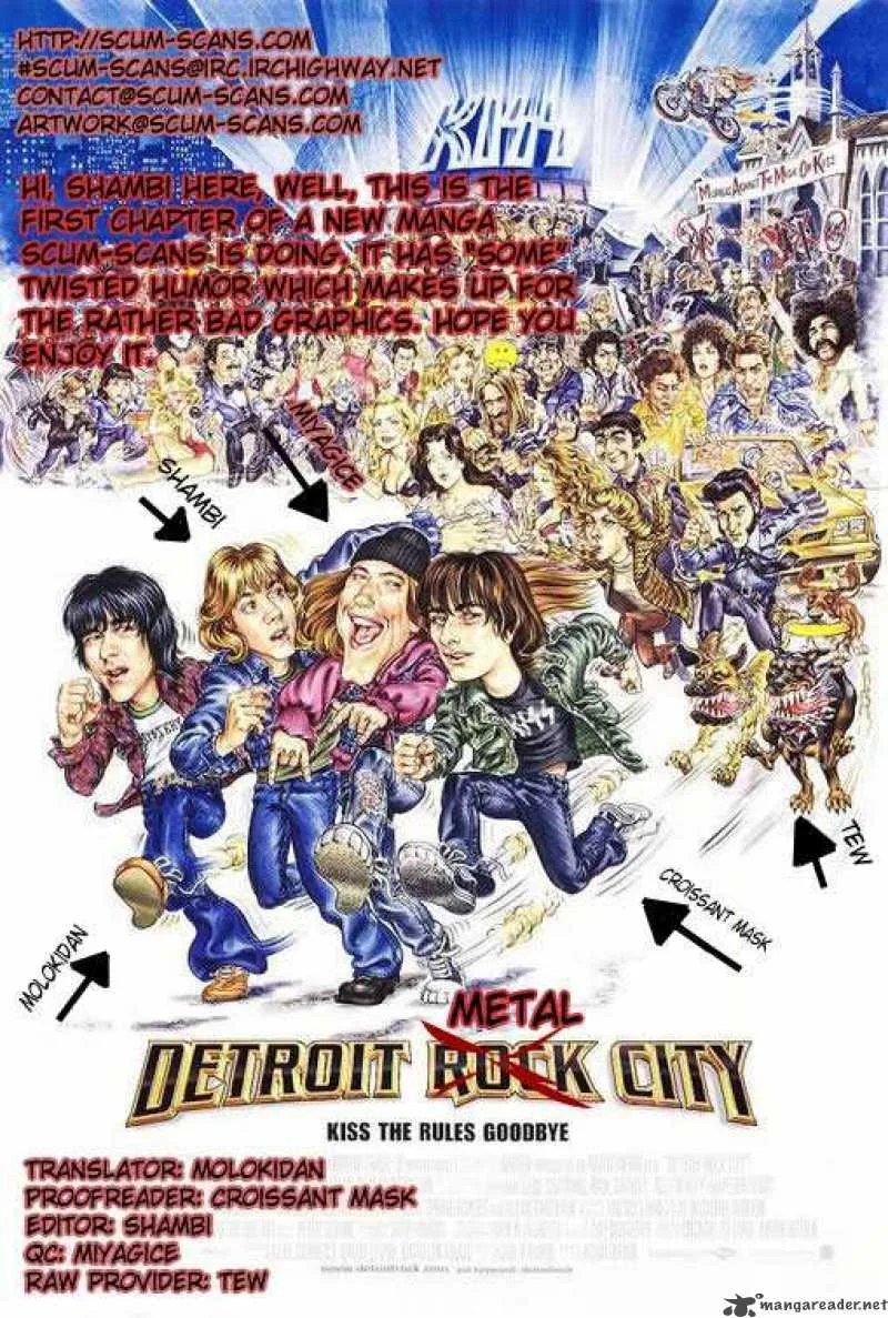 Detroit Metal City Chapter 1 page 20