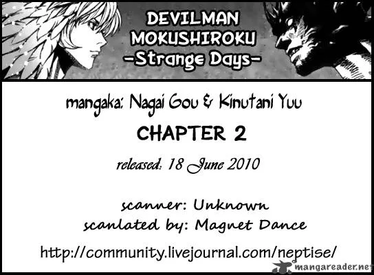 Devilman Mokushiroku - Strange Days Chapter 2 page 21