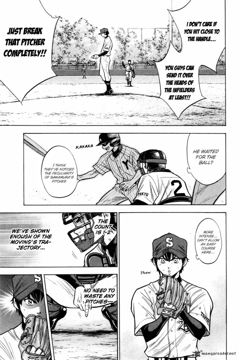 Diamond no Ace Chapter 103 page 14