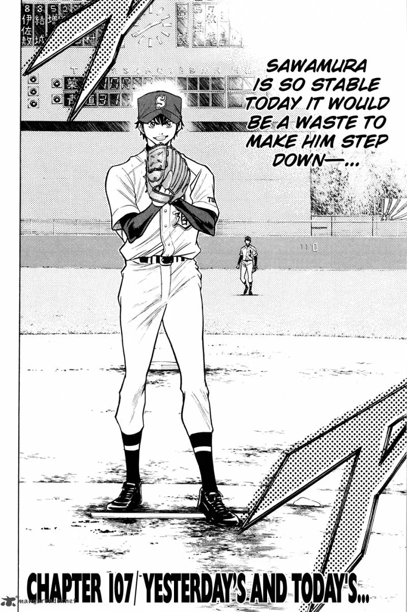Diamond no Ace Chapter 107 page 3