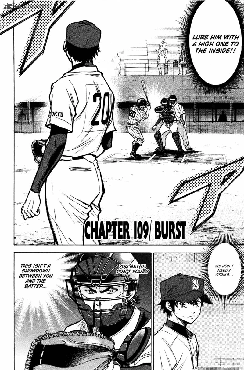 Diamond no Ace Chapter 109 page 3