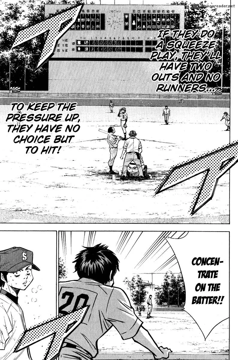 Diamond no Ace Chapter 112 page 19