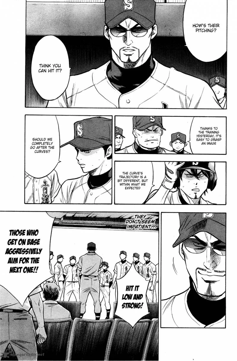 Diamond no Ace Chapter 124 page 19