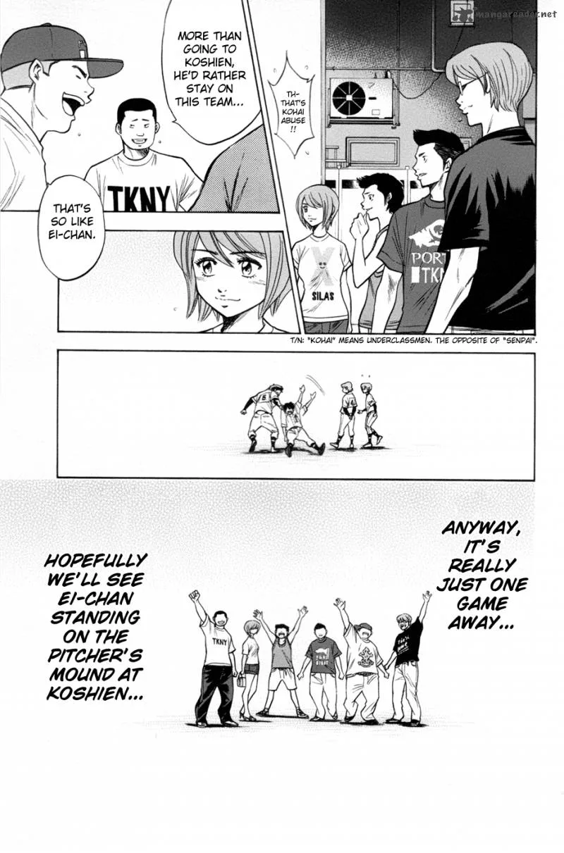 Diamond no Ace Chapter 134 page 10
