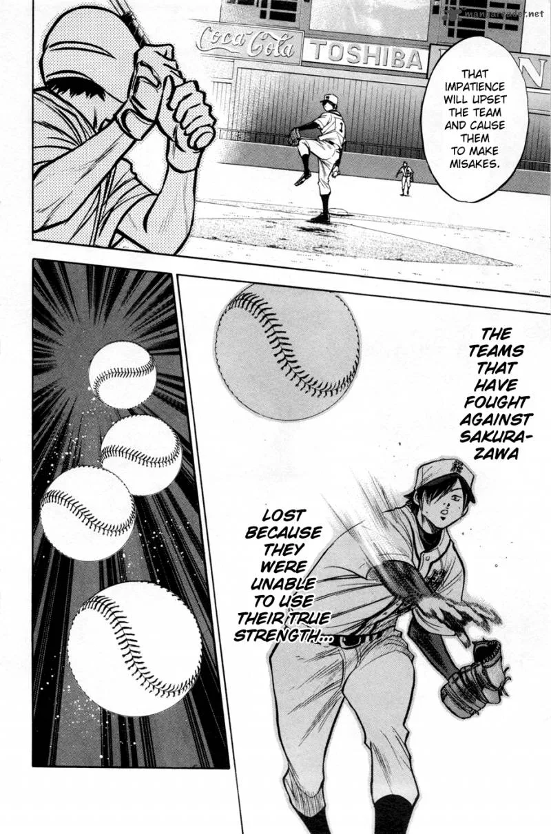 Diamond no Ace Chapter 136 page 9