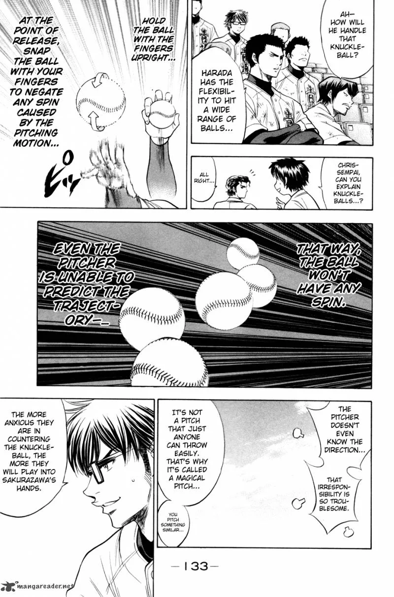 Diamond no Ace Chapter 136 page 8