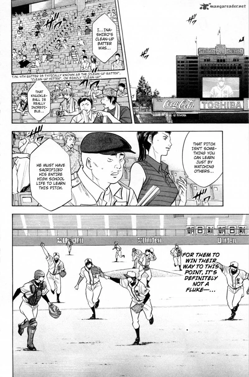 Diamond no Ace Chapter 136 page 19