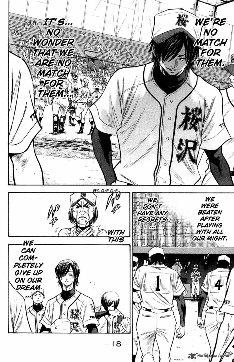 Diamond no Ace Chapter 139 page 20