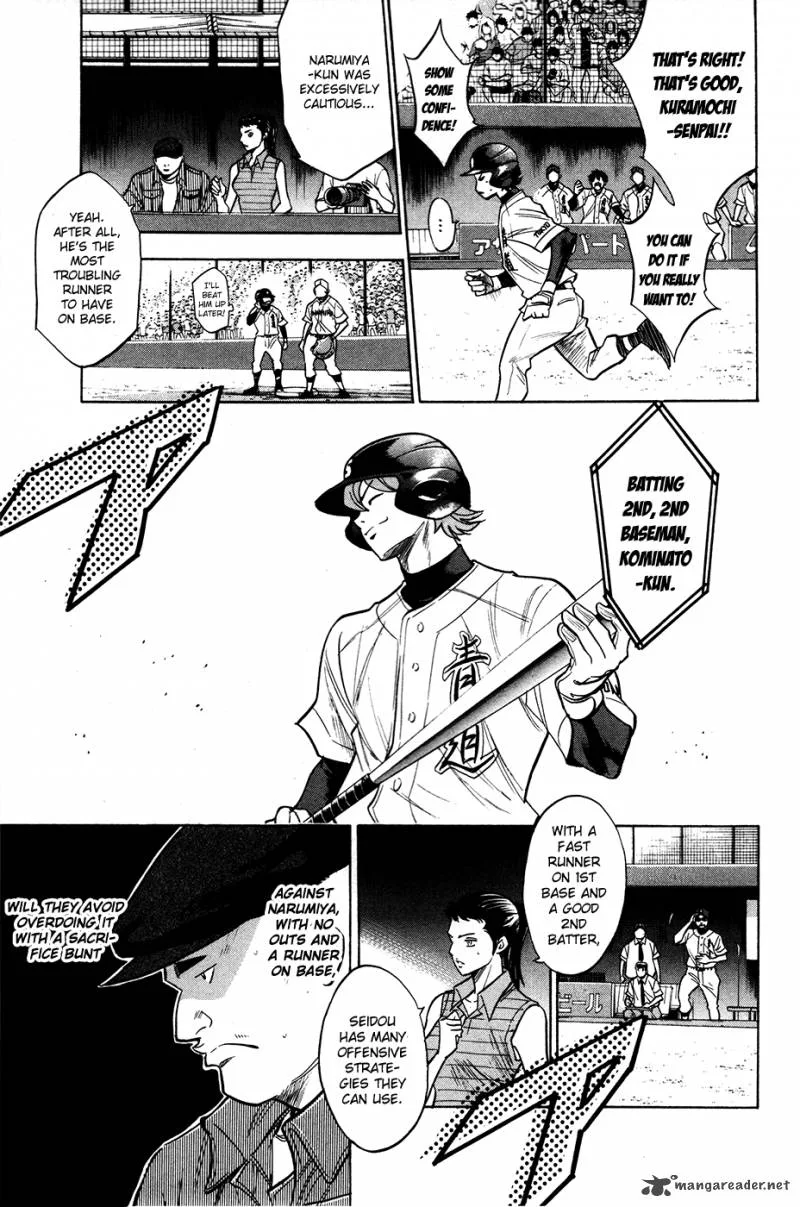 Diamond no Ace Chapter 150 page 15