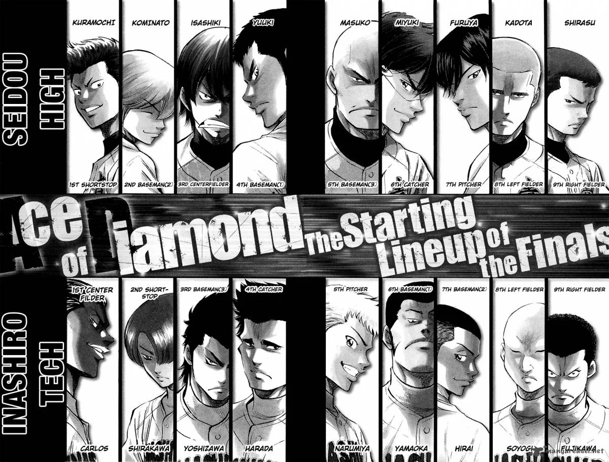 Diamond no Ace Chapter 150 page 3