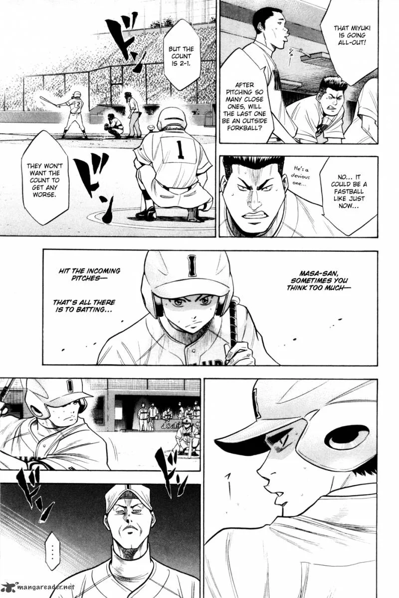 Diamond no Ace Chapter 157 page 14
