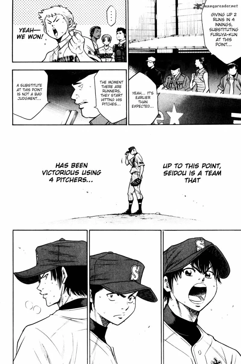 Diamond no Ace Chapter 159 page 19