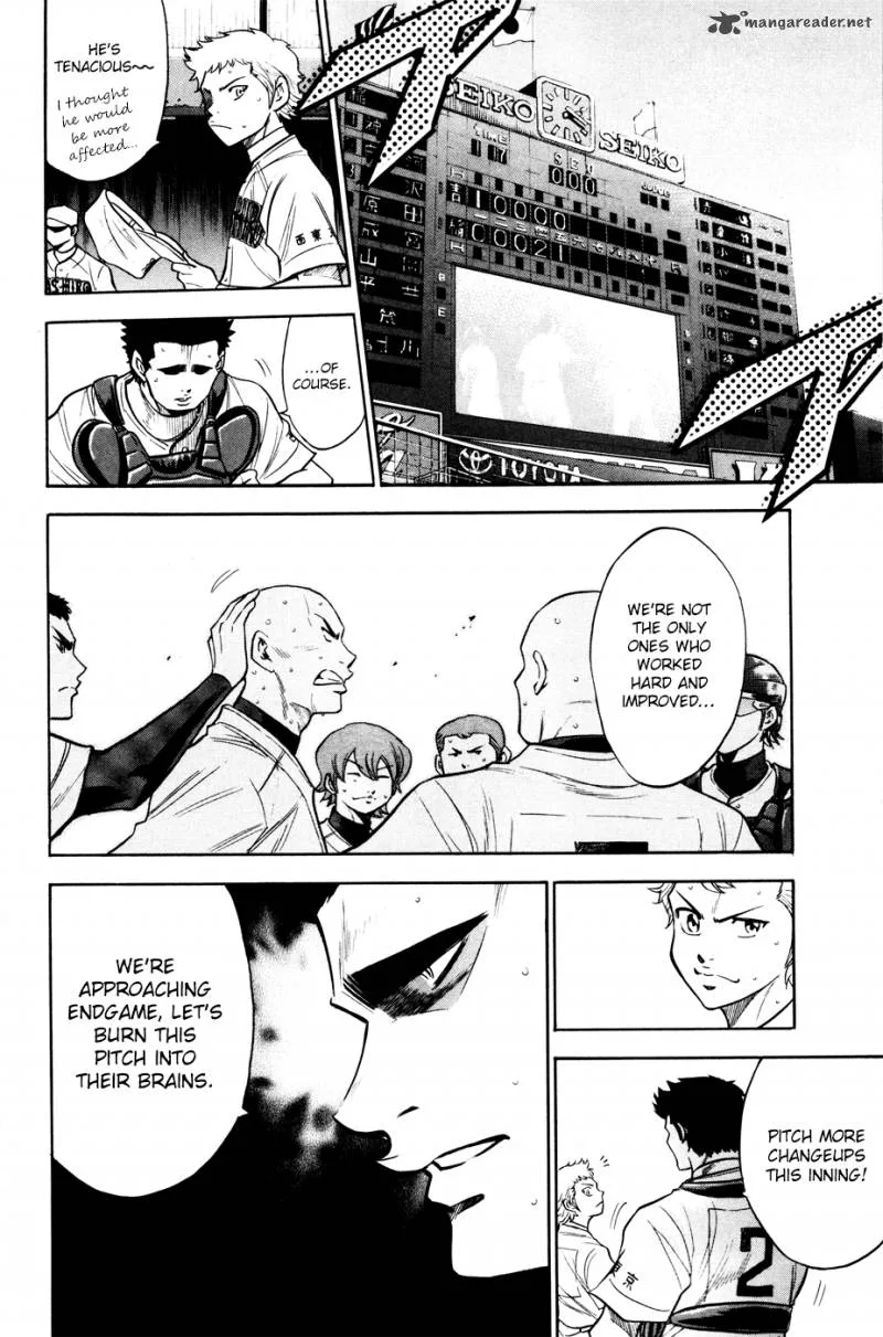 Diamond no Ace Chapter 162 page 19