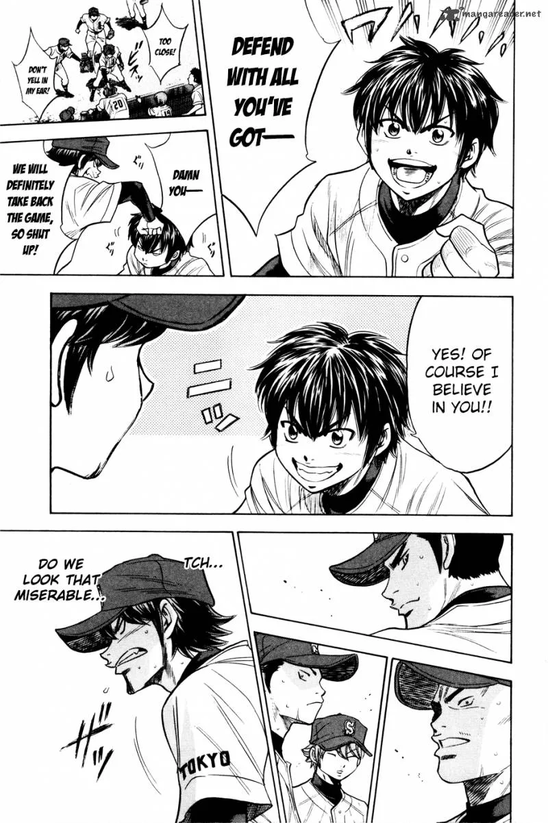 Diamond no Ace Chapter 165 page 17