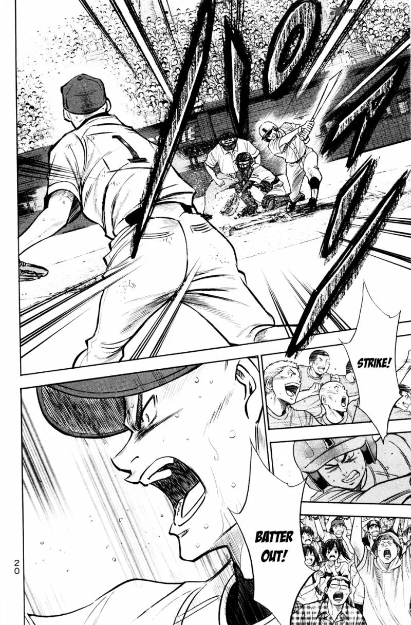 Diamond no Ace Chapter 166 page 20