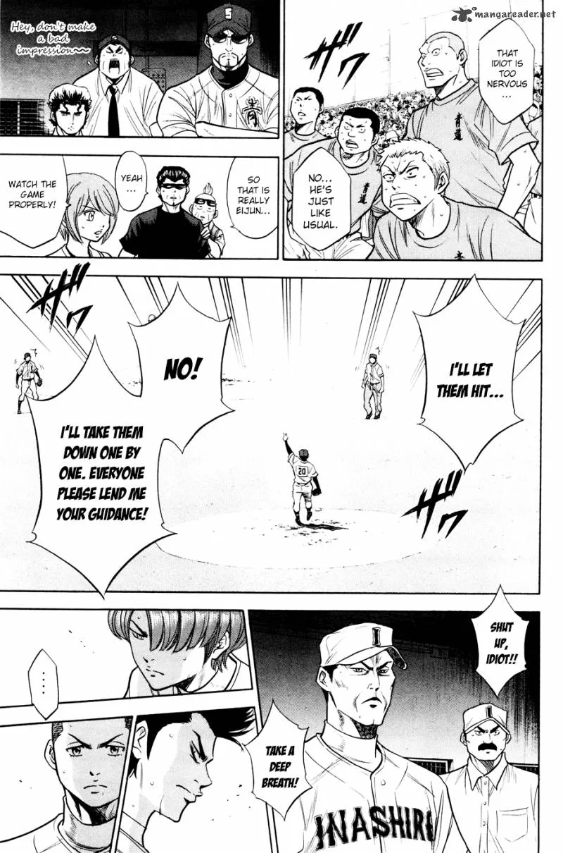 Diamond no Ace Chapter 168 page 4
