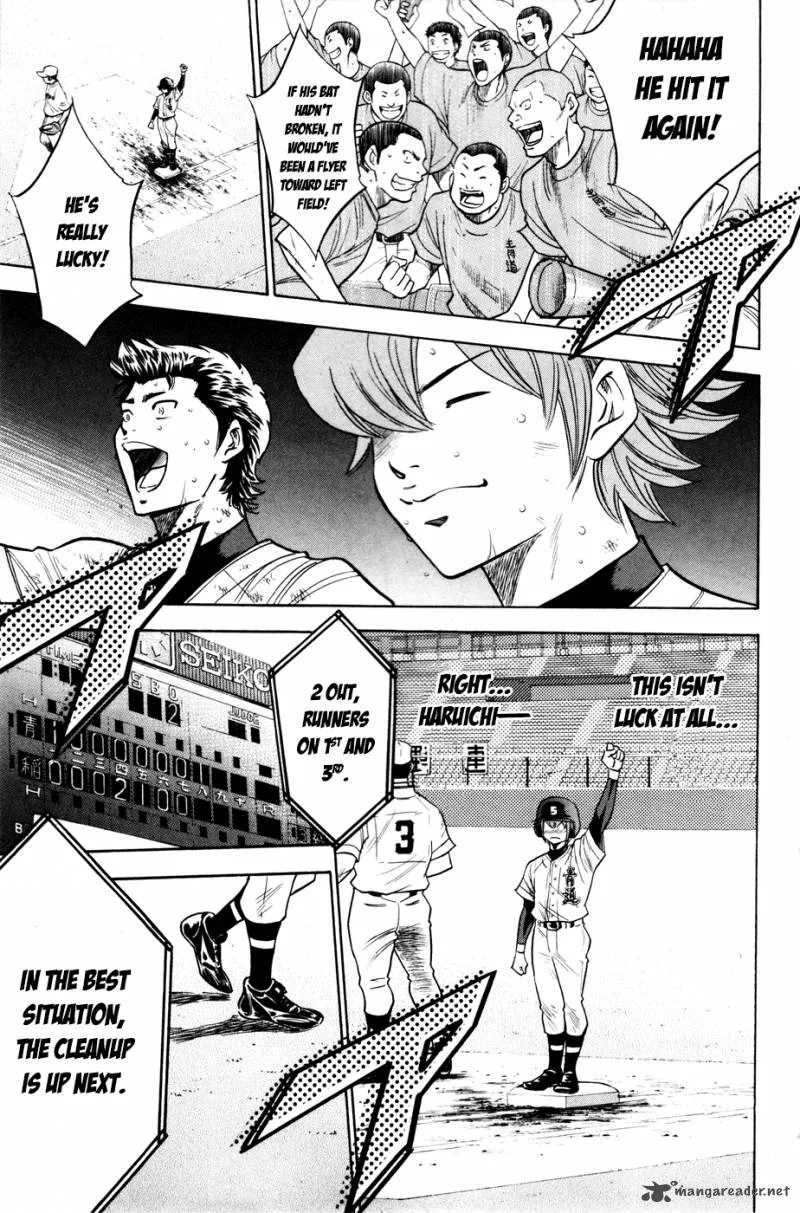 Diamond no Ace Chapter 172 page 19