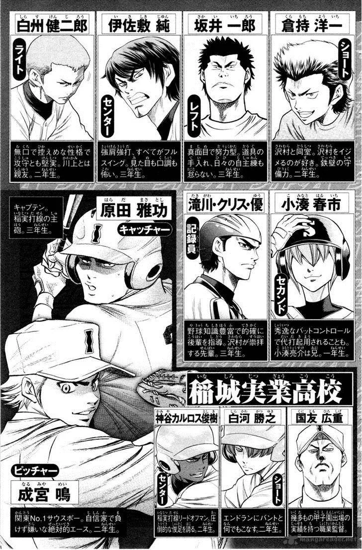 Diamond no Ace Chapter 175 page 4