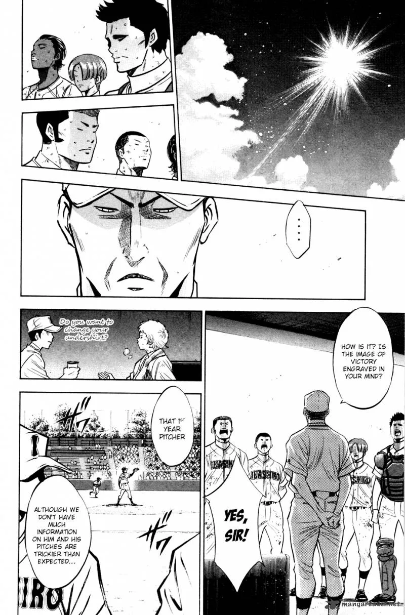 Diamond no Ace Chapter 182 page 18