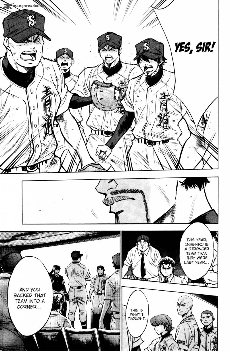 Diamond no Ace Chapter 182 page 10