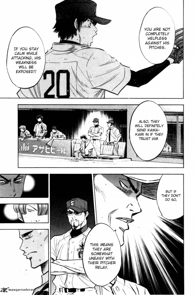 Diamond no Ace Chapter 182 page 19