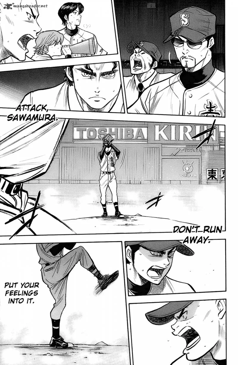 Diamond no Ace Chapter 184 page 10