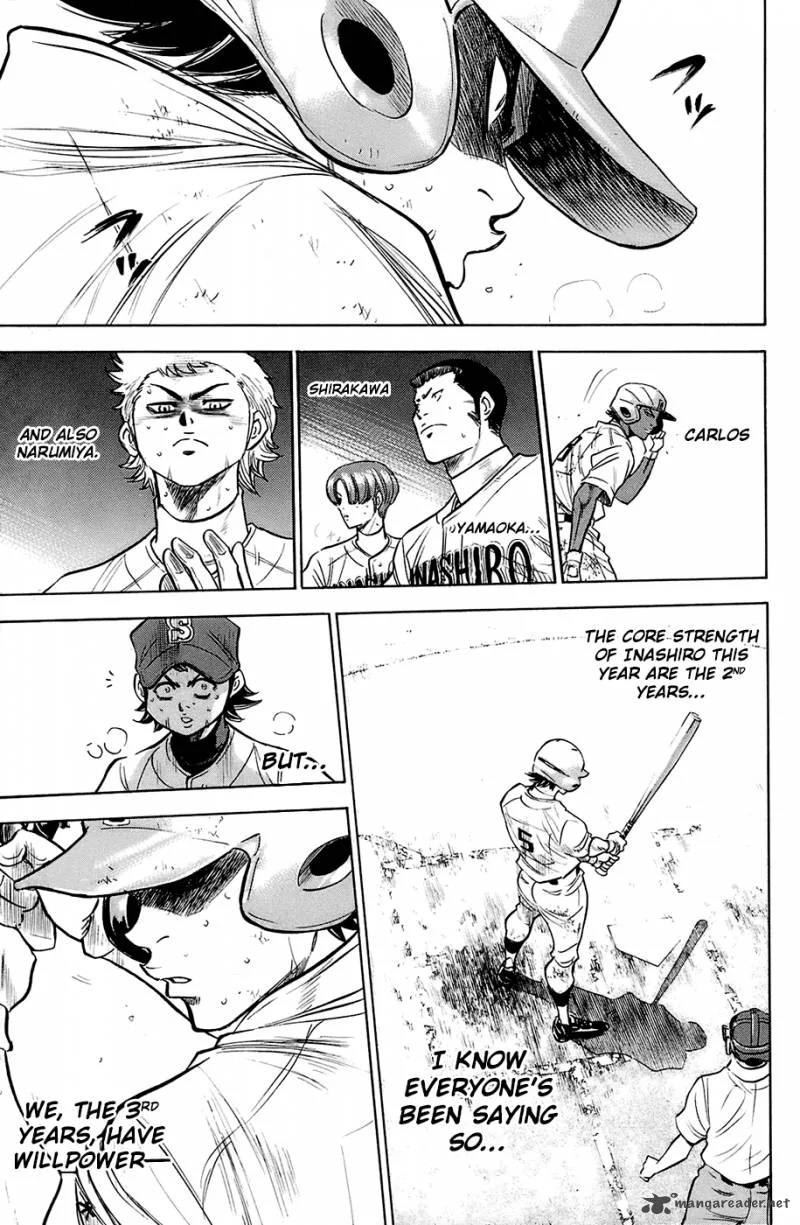 Diamond no Ace Chapter 187 page 17