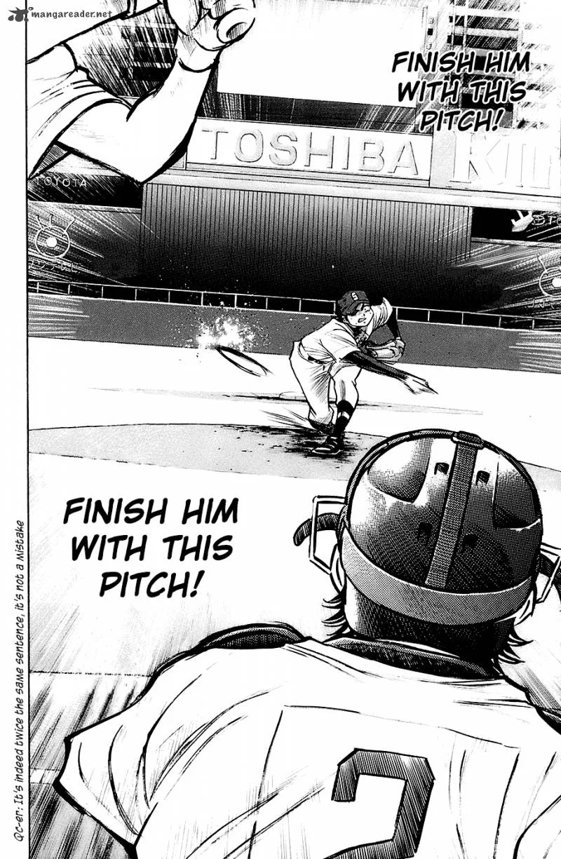 Diamond no Ace Chapter 187 page 14