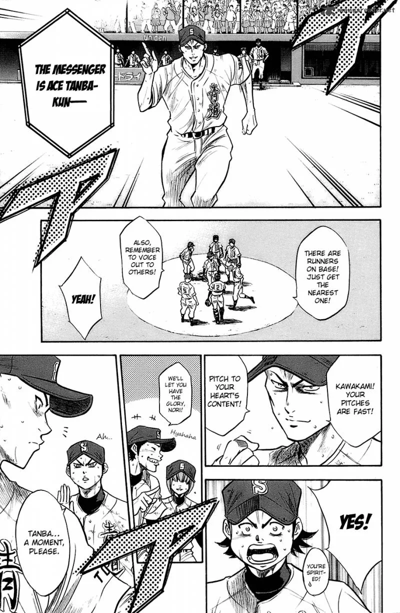 Diamond no Ace Chapter 188 page 4