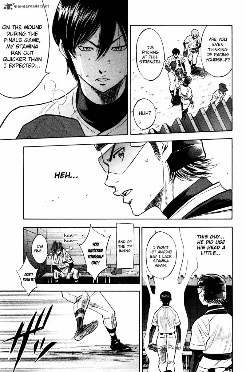 Diamond no Ace Chapter 199 page 9
