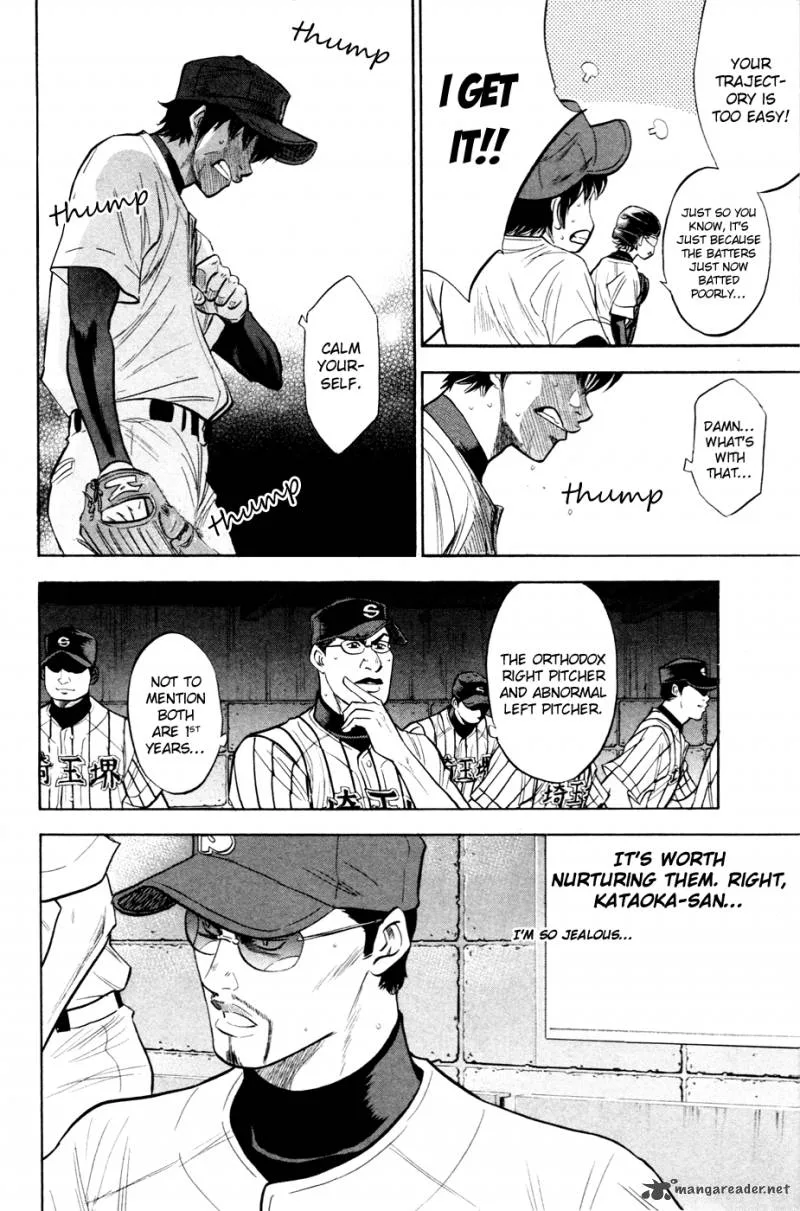 Diamond no Ace Chapter 199 page 12