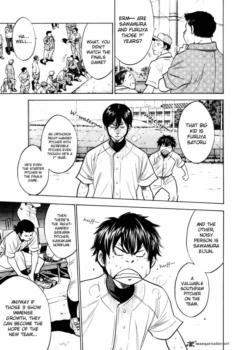 Diamond no Ace Chapter 203 page 21